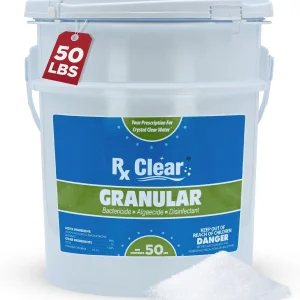 Rx Clear Granular Pool Chlorine, 50 lbs