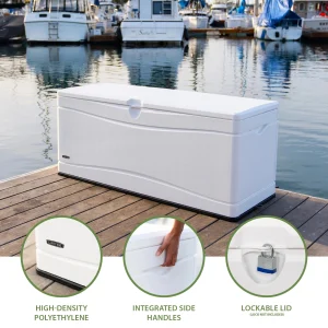 Lifetime Marine Dock Box, 130 Gallon - 60348