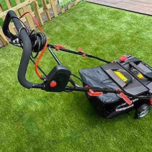 Forever Green Lawns Limited Artificial Turf Power Brush Sweeper, 50 L, 380mm, 110 Volts - Sweepy Box USA
