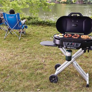 Coleman RoadTrip 285 Portable Stand-Up Propane Grill, Black - 2000033052