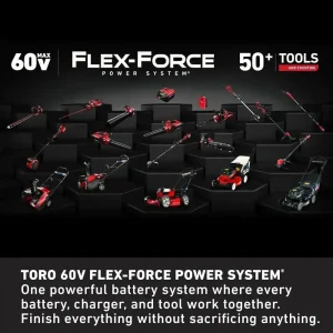 TORO Flex-Force Power System 60 Volt Max Lithium-Ion Battery Charger