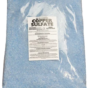 Earthworks Health Copper Sulfate Fine Crystals 25 lb Bag