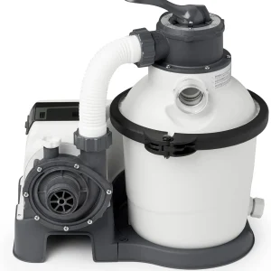 Intex Krystal Clear 16 Inch 3,000 GPH Above-Ground Pool Sand Filter Pump - 26651EG