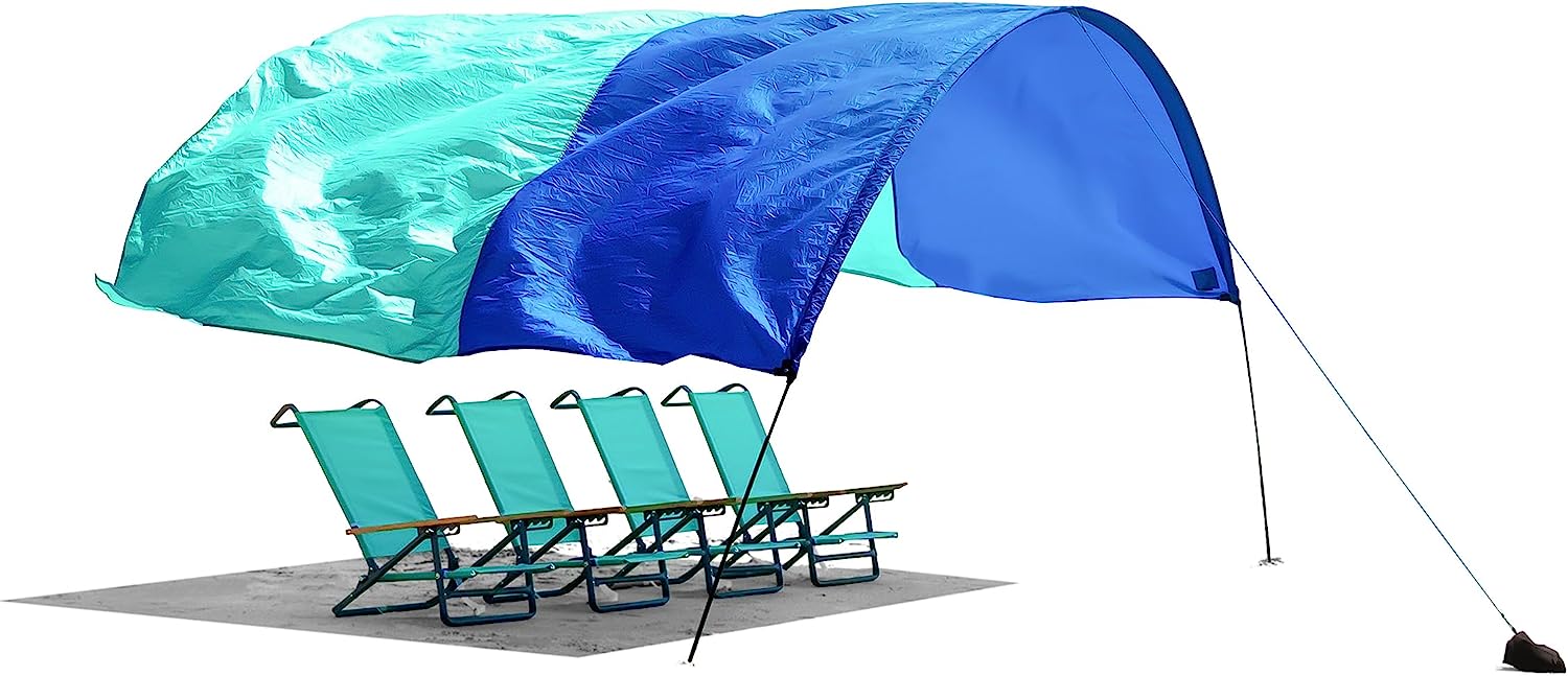 Shibumi Shade Beach Awning, 150 sq ft, UPF 50+, 4 lb