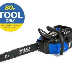 80-Volt Lithium-Ion 18-In Cordless Electric Chainsaw