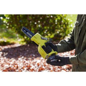 RYOBI ONE+ HP 18V Brushless 6 in Compact Pruning Mini Chainsaw