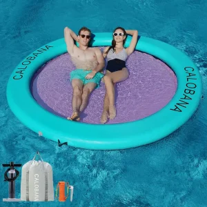 Inflatable Floating Ring Hammock And River Tube - 6-Circle, 8-Circle, 10-Circle Or 3-6-Circle