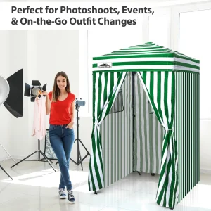 EAGLE PEAK Ultra Compact 4 ft x 4 ft Pop-Up Changing Room Canopy - Flex