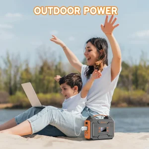 ZeroKor Solar Generator Kit 300W With 40W Solar Panel And 110V AC Outlet
