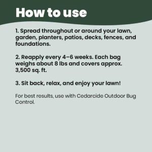 Cedarcide Insect-Repelling Cedar Granules