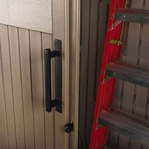 Rubbermaid Outdoor Storage Shed, 52 Cu. Ft., Weather-Resistant, Lockable Doors