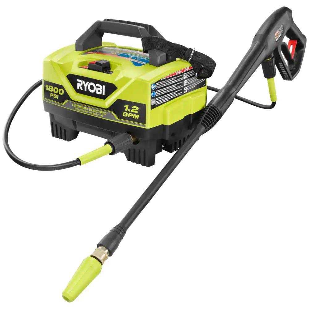 RYOBI 1800 PSI 1.2 GPM Cold Water Electric Pressure Washer