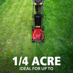 PowerSmart 21 in 2-in-1 Push Lawn Mower With 144cc Engine - 6-Position Height Adjustment