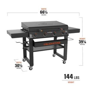 Blackstone 36 in 4-Burner Gas Griddle Cooking Station - 1836