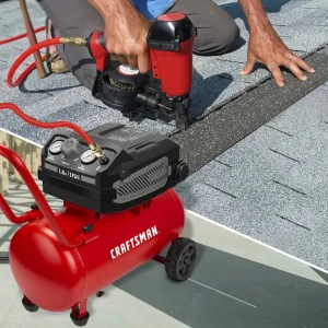 CRAFTSMAN Oil-Free Portable Air Compressor, 10 Gallon 1.8 HP 175 PSI 4.0 CFM@90PSI - CMXECXA0201041