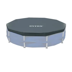 Intex Prism Frame Above Ground Swimming Pool 14ft x 42in With Pump - 26719EH