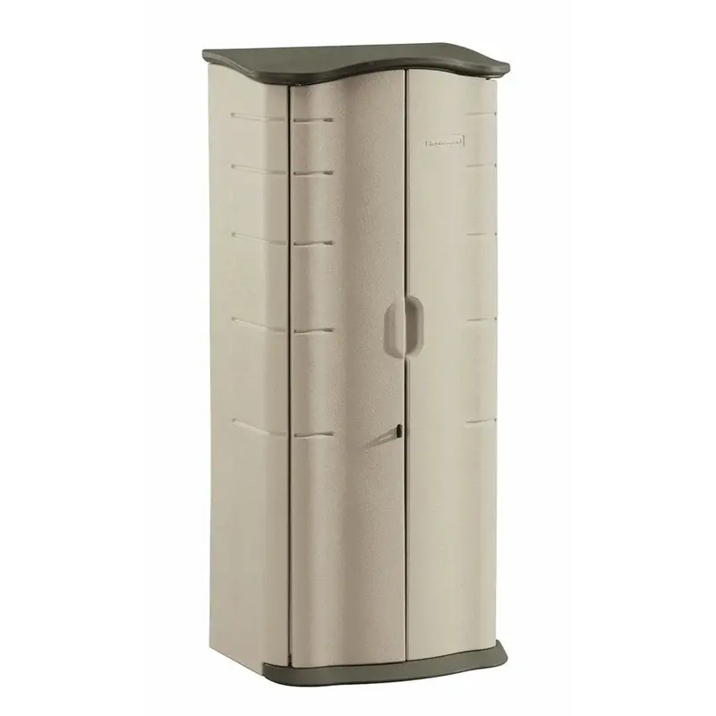 Rubbermaid Vertical Plastic Outdoor Storage Shed