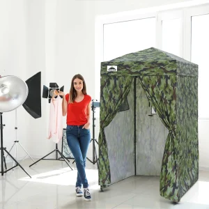 EAGLE PEAK Ultra Compact 4 ft x 4 ft Pop-Up Changing Room Canopy - Flex
