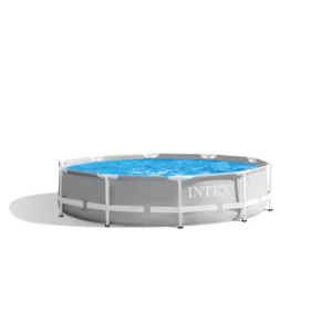 Intex Prism Frame Above Ground Swimming Pool 14ft x 42in With Pump - 26719EH