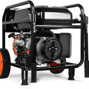 WEN 5600-Watt Portable Generator, Electric Start, 224cc, Transfer-Switch And RV-Ready - GN5602X