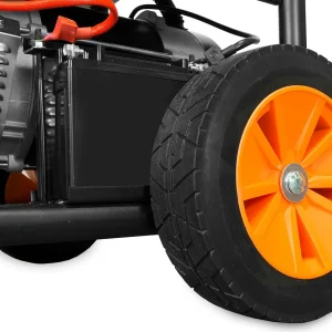 WEN Dual Fuel Portable Generator 4750-Watt 120V/240V With Wheel Kit And Electric Start - DF475T