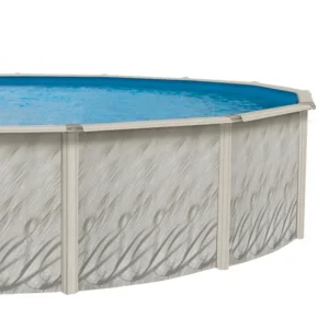 Lake Effect Pools Above-Ground Swimming Pool, 12' Round, 52 in Wall - Meadows