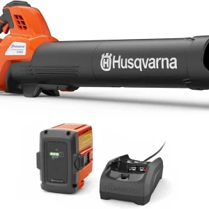Husqvarna Cordless Leaf Blower 136 MPH 650 CFM 40V 4 Ah Battery And Charger Included - 230iB 970480204