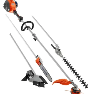 Husqvarna Gas String Trimmer, 28-cc 2-cycle, 20-in Straight Shaft, Attachment And Edger Capable - 330LK 970545001