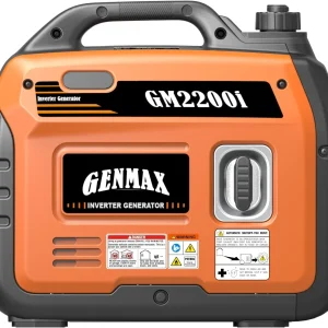 GENMAX Gas Inverter Generator - 2200 Starting Watts / 1800 Running Watts