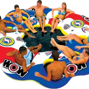 Bestway Inflatable Floating Island Raft For 10 People
