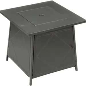 Four Seasons Courtyard 28-Inch Square 50,000 BTU Gas Fire Pit Table - SRGF11634