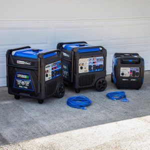 DuroMax Dual Fuel Portable Digital Inverter Generator, 11 000-Watt, 459cc - XP11000iH