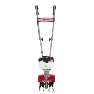 MANTIS Mini Tiller Cultivator 25-cc 9-in Front-Tine Forward-Rotating Red - 7268
