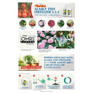 Alaska Fish Emulsion Fertilizer, 1 gal