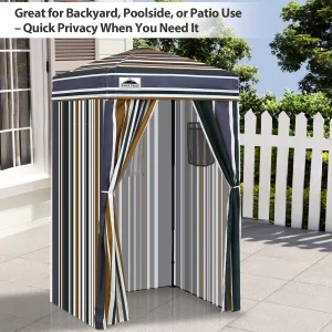 EAGLE PEAK Ultra Compact 4 ft x 4 ft Pop-Up Changing Room Canopy - Flex