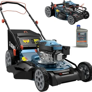 SENIX Gas Lawn Mower, 20 inch 144 cc 4-Cycle - GCJ-LSPG-L4