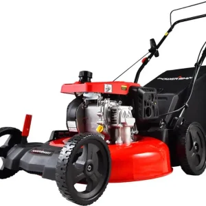 PowerSmart Gas Push Lawn Mower, 209cc, 21-inch, 3-in-1, 8-inch Rear Wheels - DB2194PH