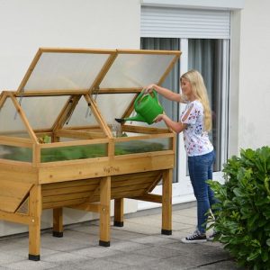 Elevated Outdoor Raised Garden Bed Planter Box 70 x 24 x 29 inch High