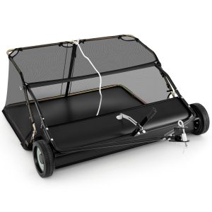 Tow-Behind Lawn Sweeper With 42/48 Inch Brush Width