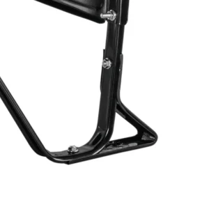 Poly Wheelbarrow 10 cu ft Black With Dual 16 inch Pneumatic Tires And Hardwood Handles