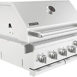 Spire 5 Burner Built-In Propane Gas Grill, Stainless Steel, 30 Inch, 750 SQ In, 63,000 BTUs - 740-0788P