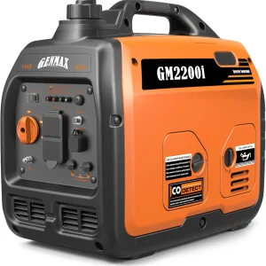 GENMAX Gas Inverter Generator - 2200 Starting Watts / 1800 Running Watts