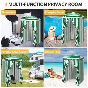 EAGLE PEAK Ultra Compact 4 ft x 4 ft Pop-Up Changing Room Canopy - Flex