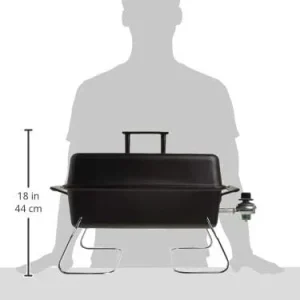 Char-Broil Portable 1-Burner Stainless Steel Propane Gas Grill - 465133010