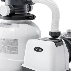 Intex Krystal Clear 16 Inch 3,000 GPH Above-Ground Pool Sand Filter Pump - 26651EG