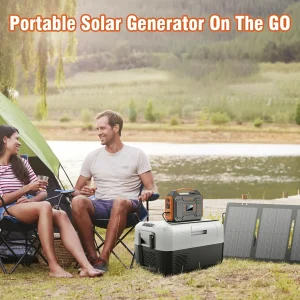 ZeroKor 300W Portable Power Station Bundle With 60W Solar Panel And 120W Power Bank