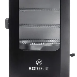 Masterbuilt 40 inch Digital Electric Smoker With Window, Legs, 4 Racks, Black