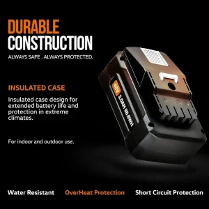 SuperHandy 48V 2Ah Rechargeable Lithium-Ion Power Tool Battery