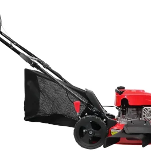 PowerSmart 18 in 144cc OHV 3-In-1 Gas-Powered Walk-Behind Lawn Mower With Mulch Bag