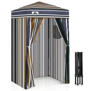 EAGLE PEAK Ultra Compact 4 ft x 4 ft Pop-Up Changing Room Canopy - Flex